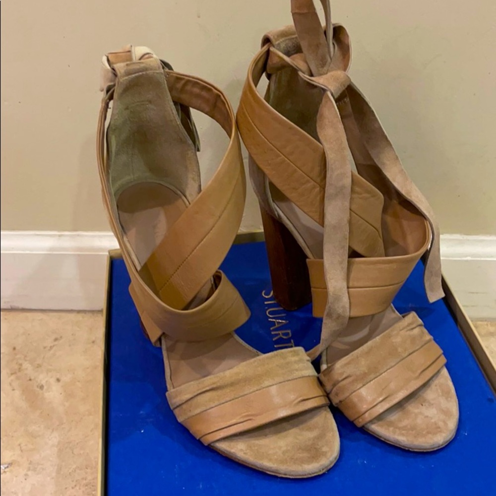 Vince Brown Suède sandals
